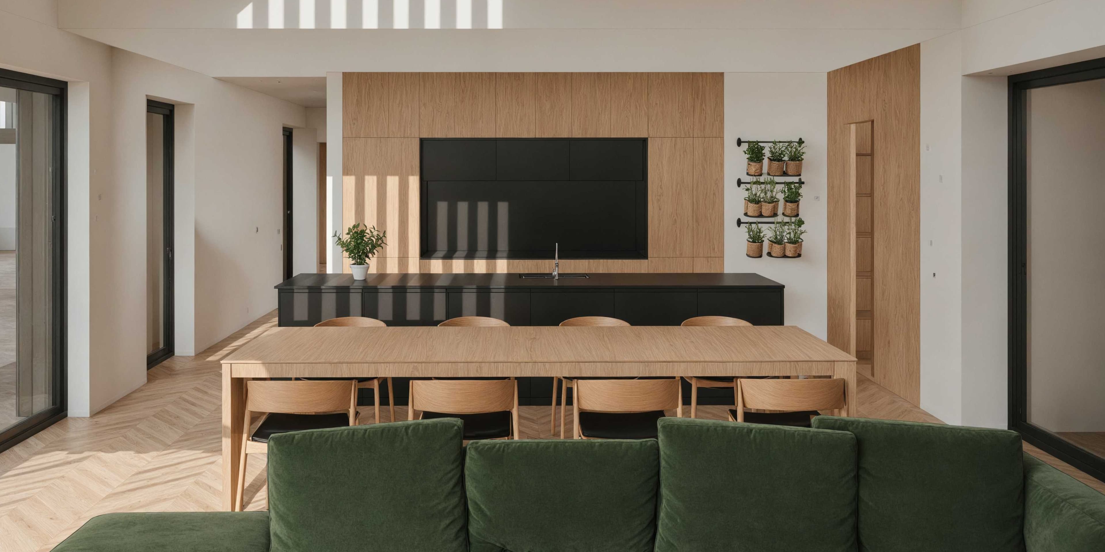 dům s otevřeným stropem